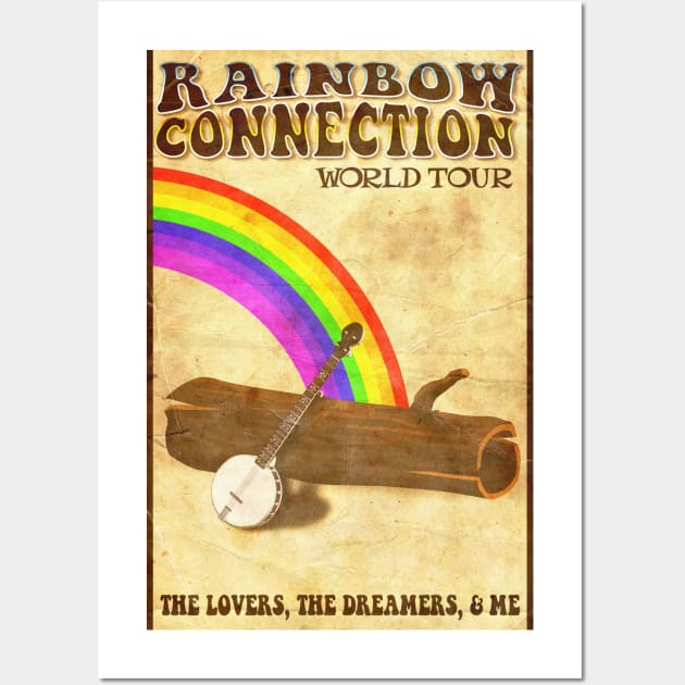 Rainbow Connection: World Tour Wall Art by masciajames